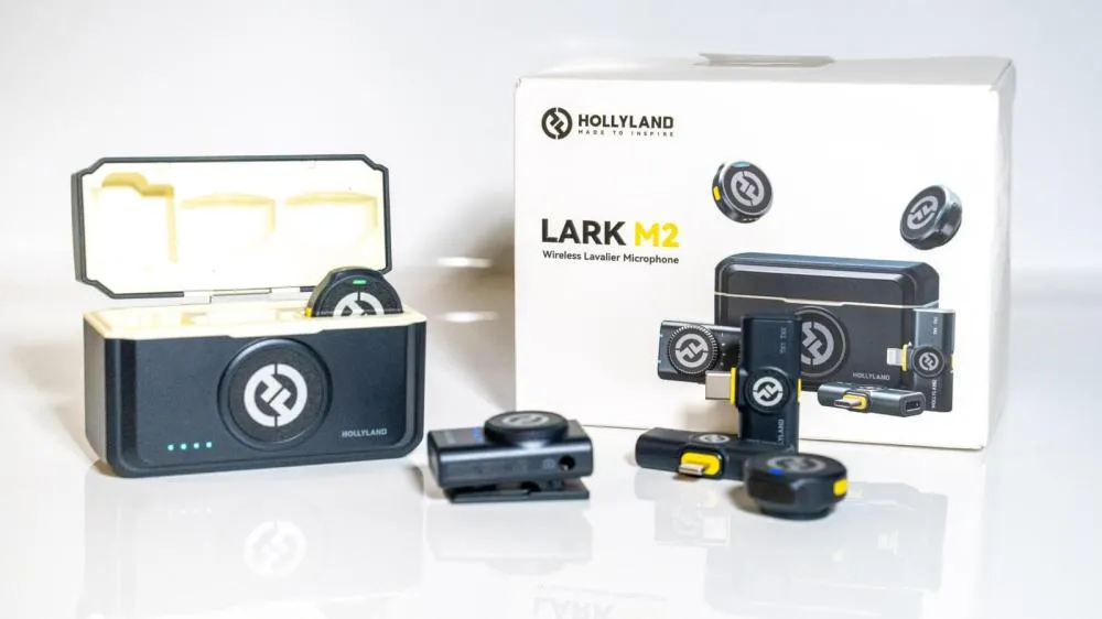 Microfones sem fio Hollyland Lark M2