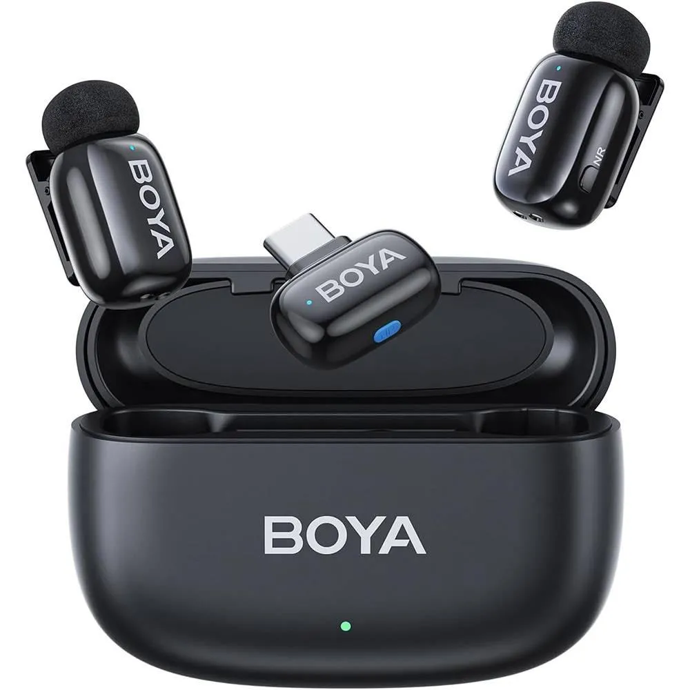 Microfones sem fio BOYA Mini-14 USB-C