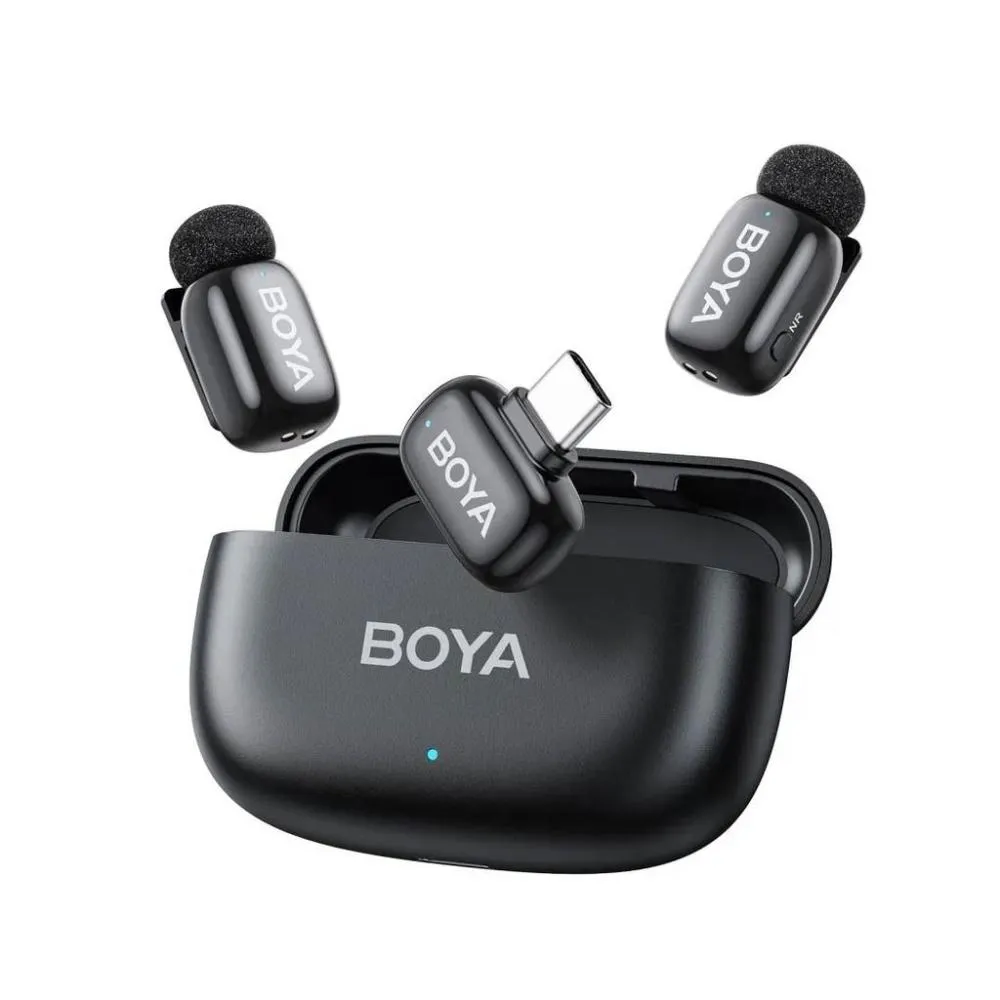 Microfones sem fio BOYA Mini-14 USB-C