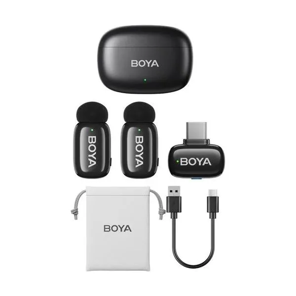 Microfones sem fio BOYA Mini-14 USB-C