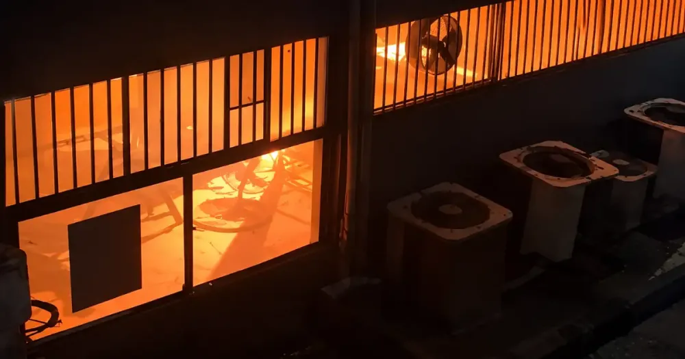 Princípio de incêndio é controlado na Universidade Nilton Lins, em Manaus