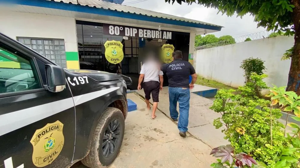 Em Beruri, PC-AM prende homem por estupro de vulnerável contra duas irmãs