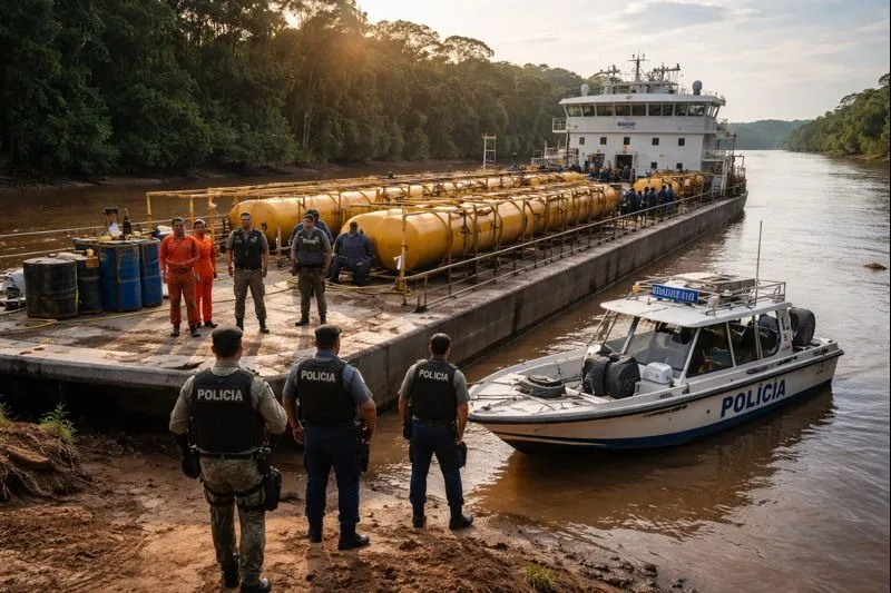Ataque a balsa com diesel termina com um morto em Nova Olinda do Norte