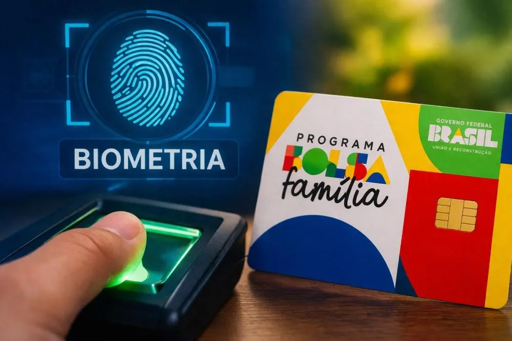 Nova regra do governo: biometria será obrigatória para Bolsa Família e benefícios do INSS