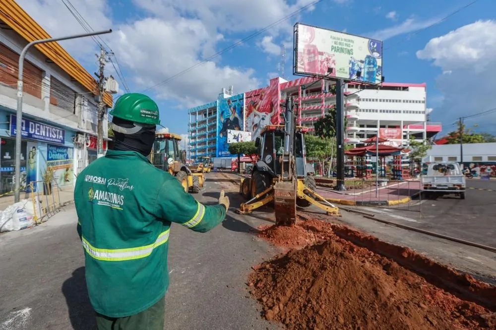 Missão do BID acompanha avanço das obras do Prosai Parintins