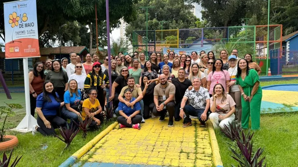 Prefeitura de Manaus realiza homenagem para assistentes sociais, pedagogos e agentes de serviços gerais do Cemasp da Semed