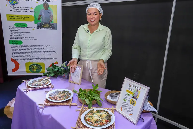Três unidades da Prefeitura de Manaus disputam concurso nacional de alimentação escolar