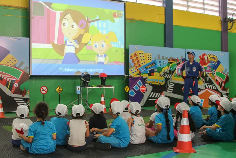 Prefeitura de Manaus firma parceria com a Moto Honda para fortalecer educação no trânsito nas escolas municipais