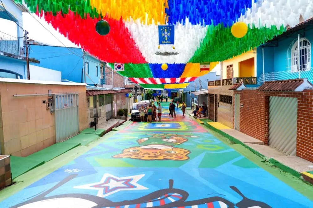 Prefeitura de Manaus realiza transmissão do jogo da Seleção Brasileira em vias contempladas pelo edital ‘Ruas da Copa’