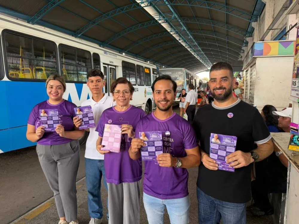 Prefeitura de Manaus realiza ação educativa do ‘Junho Violeta’ nos terminais de ônibus da capital