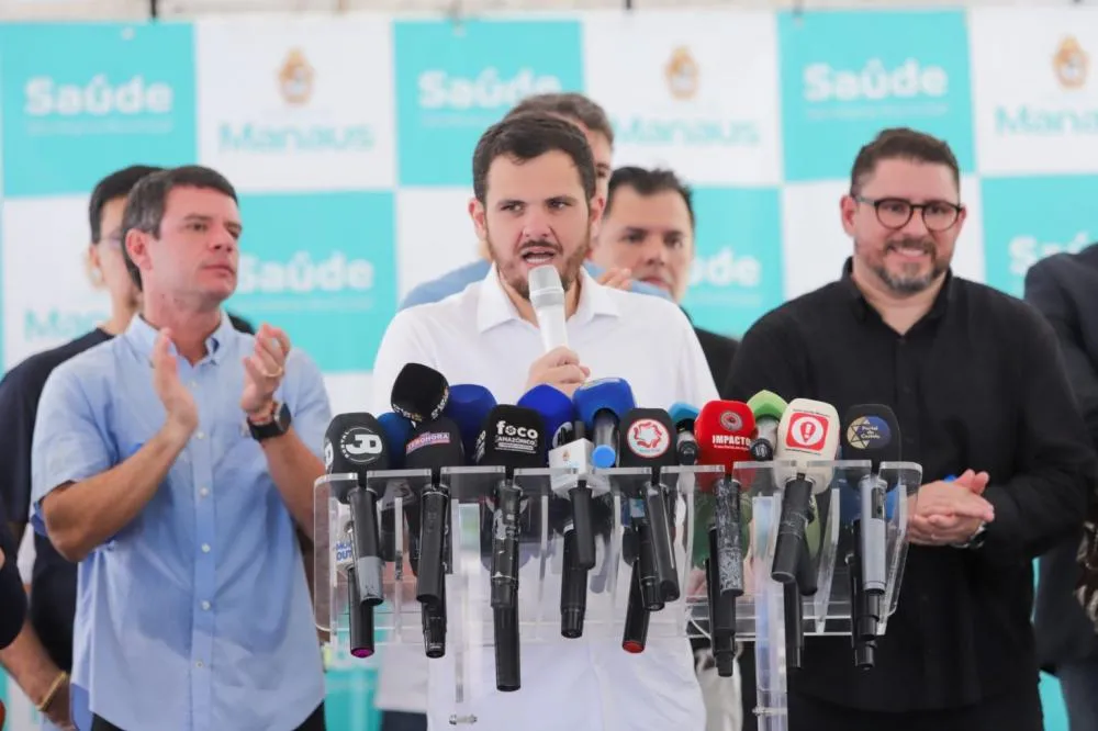 Prefeito Renato Junior anuncia nova convocação de mais de 90 profissionais de saúde para reforçar a rede municipal de Manaus