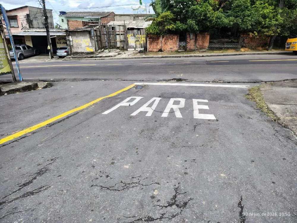 Prefeitura de Manaus amplia sinalização viária em corredores estratégicos da capital
