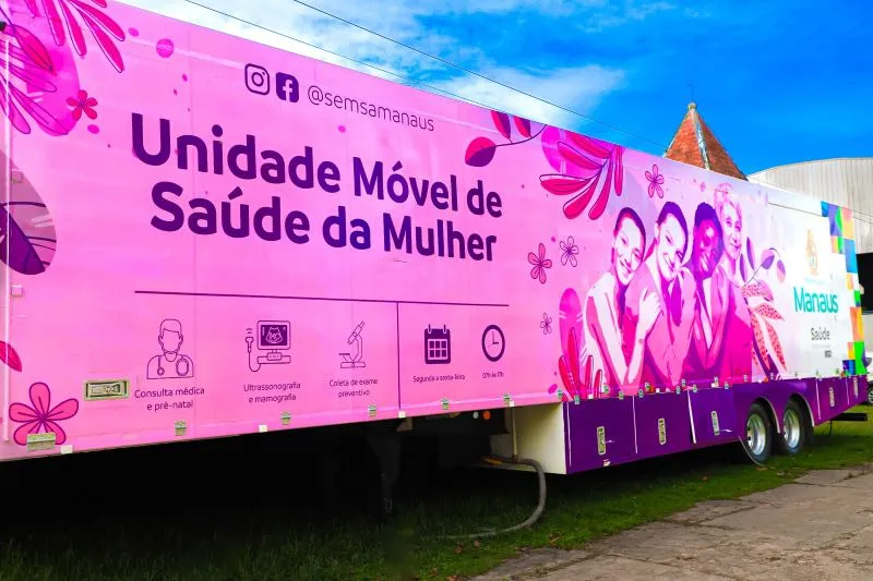 Unidades Móveis de Saúde da Mulher da Prefeitura de Manaus atendem em novos endereços