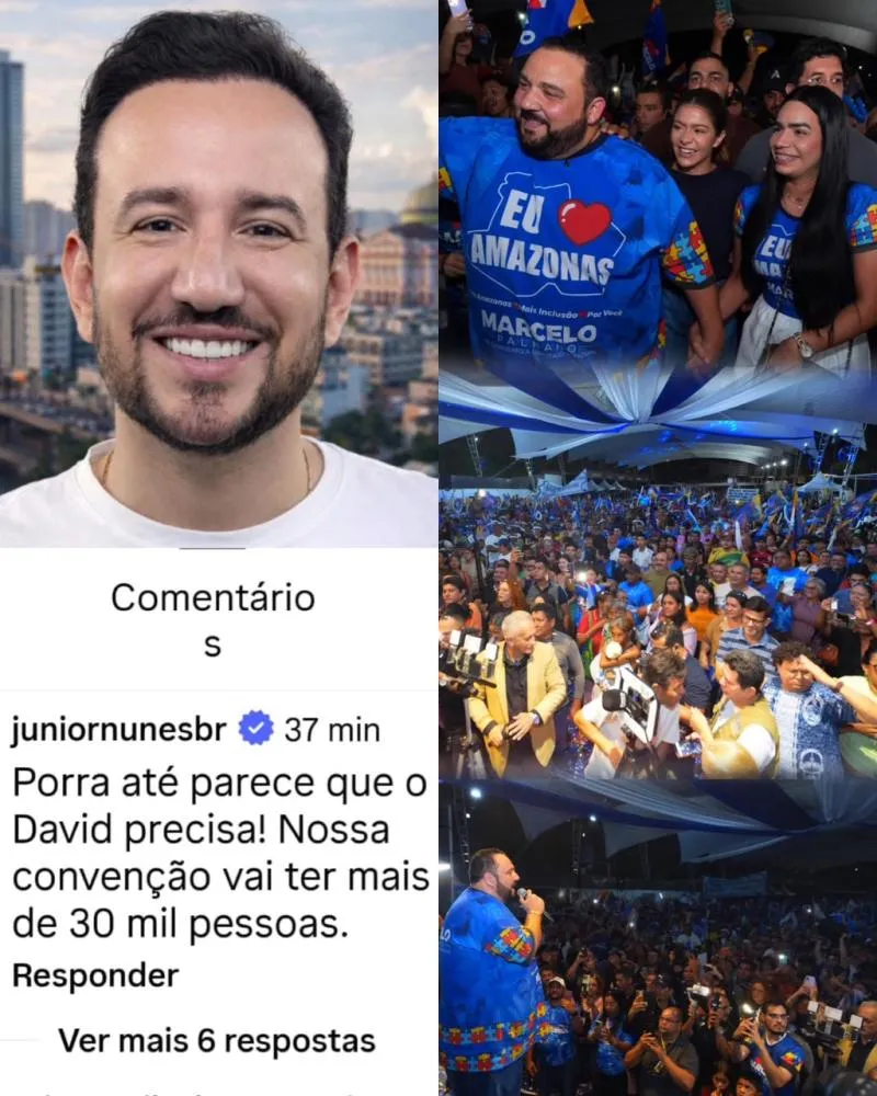Secretário de Habitação de David Almeida desmerece evento histórico de Marcelo Palhano: “Até parece que o David precisa”