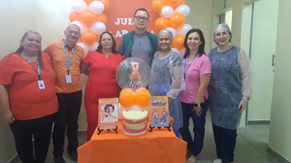 Julho Laranja: UBS Áugias Gadelha promove palestra sobre saúde bucal infantil e reforça prevenção desde a infância
