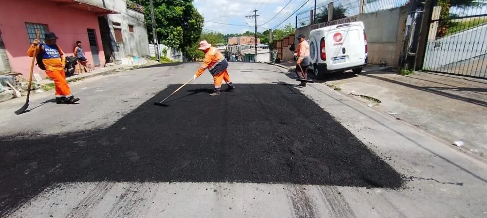 Programa ‘Manaus que a Gente Cuida’ da prefeitura avança no Colônia Terra Nova e leva mais infraestrutura e qualidade de vida à população