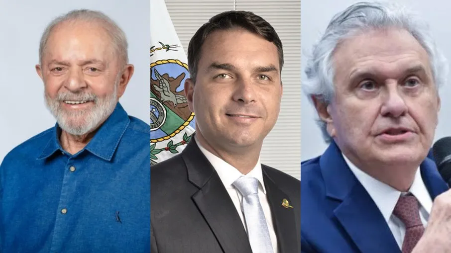 Pesquisa eleitoral: Lula empata com Flávio e Caiado no 2º turno